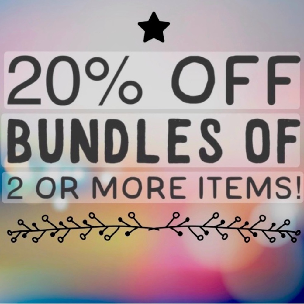 Bundle discount!